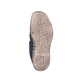 Blaue Rieker Herren Slipper 03578-14 mit Klettverschluss sowie der Extraweite H. Schuh Laufsohle.