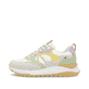 Weiße Rieker Damen Sneaker Low W2501-81 mit einer Schnürung. Schuh Außenseite.