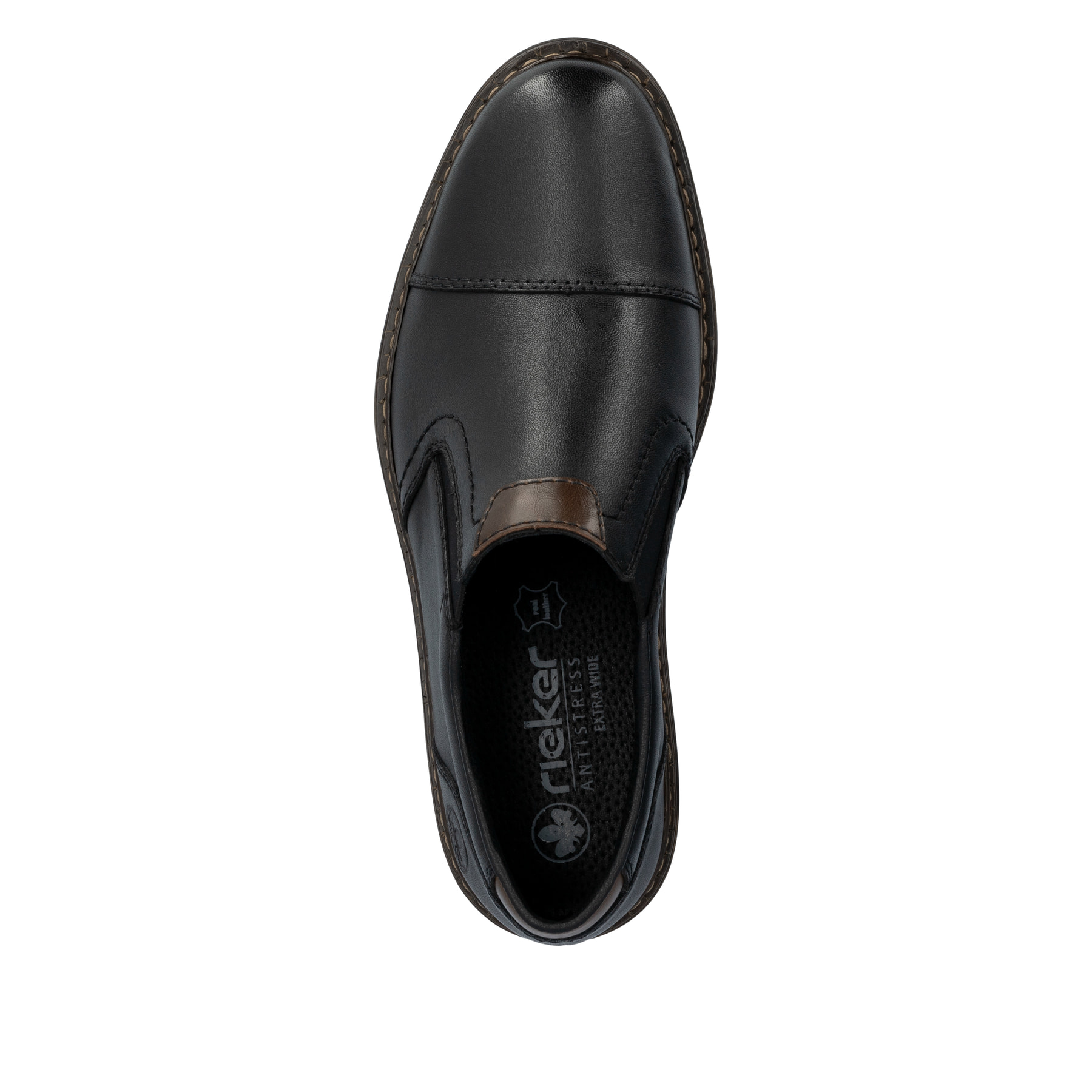 Rieker heren 25199 slippers, Antraciet rook 43, 45 EU
