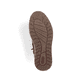 
Asphaltschwarze Rieker Herren Schnürschuhe 30741-00 mit Schnürung und Reißverschluss. Schuh Laufsohle