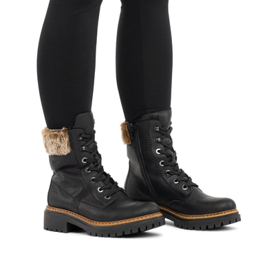 Rieker Femme Bottes à lacets