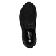 Mocassins Rieker noirs pour homme 06052-00 en cuir suédé. Semelle extérieure de la chaussure.