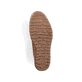 Braune Rieker Herren Slipper B2965-25 in Löcheroptik mit einem Gummizug. Schuh Laufsohle.