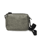 Rieker Damen Handtasche H1455-52 in Khakigrün aus Kunstleder mit Reißverschluss. Handtasche Rückseite.