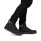 Blaue Rieker Herren Schnürstiefel 32344-14 mit wasserabweisender TEX-Membran. Schuh am Fuß.