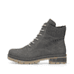 
Asphaltgraue Rieker Damen Schnürstiefel Y7424-45 mit Schnürung und Reißverschluss. Schuh Außenseite
