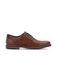 Braune Rieker Herren Schnürschuhe 13516-22 mit der Komfortweite G 1/2. Schuh Innenseite.