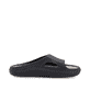 Schwarze Rieker Damen Pantoletten W3350-00 mit flexibler und ultraleichter Sohle. Schuh Innenseite.