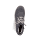 Ozeanblaue Rieker Damen Hochschaftstiefel 94791-14 mit einer robusten Profilsohle. Schuh Innenseite