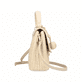 Rieker Damen Handtasche H1605-60 in Sandbeige aus Kunstleder mit Reißverschluss. Handtasche getragen.