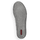 Anthrazitfarbene Rieker Damen Schnürschuhe Z1223-45 mit einem Reißverschluss. Schuh Laufsohle.
