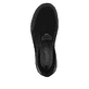 Mocassins Rieker noirs pour homme B9057-00 avec bande élastique. Semelle extérieure de la chaussure.