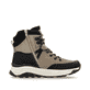 Beige Rieker Damen Schnürstiefel W0071-20 mit wasserabweisender TEX-Membran. Schuh Außenseite gespiegelt.