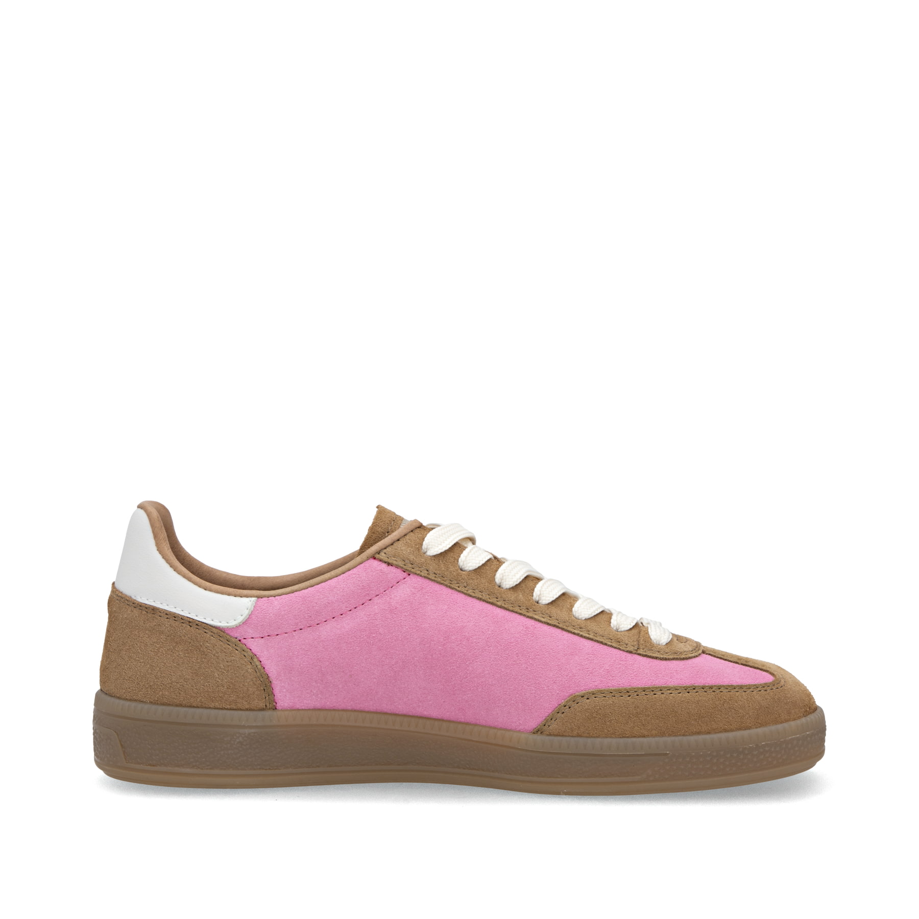 Rosane Rieker Damen Sneaker Low W2200-32 mit Schnürung sowie abriebfester Sohle. Schuh Innenseite.