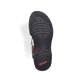 Rote Rieker Damen Riemchensandalen 64573-33 aus Glattleder. Schuh Laufsohle.