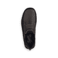 Dunkelbraune Rieker Herren Slipper 05363-25 aus Glattleder. Schuh von oben.