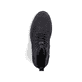 Schwarze Rieker Herren Schnürstiefel 30424-00 aus Rauleder. Schuh von oben.