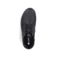 Schwarze Rieker Herren Schnürschuhe 03632-00 mit wasserabweisender TEX-Membran. Schuh von oben.