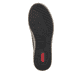 Dunkelblaue Rieker Damen Sneaker High X0709-14 aus Glattleder mit Reißverschluss. Schuh Laufsohle.