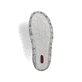 Dunkelblaue Rieker Damen Clogs L0396-14 aus Glattleder mit raffinierten Cut-Outs. Schuh Laufsohle.