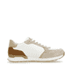 Beige Rieker Herren Sneaker Low U0307-80 mit einer griffigen und leichten Sohle. Schuh Innenseite.