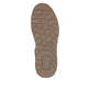 Dunkelbraune Rieker Herren Sneaker Low 36005-25 aus Rauleder. Schuh Laufsohle.