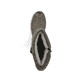 Grüne Rieker Damen Hochschaftstiefel 94692-52 mit wasserabweisender TEX-Membran. Schuh von oben.