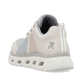 Mehrfarbige vegane Rieker Damen Sneaker Low M6006-90 mit einer Schnürung. Schuh von hinten.