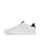 Weiße Rieker Herren Sneaker Low U0704-81 mit TR-Sohle mit leichtem EVA-Inlet. Schuh Außenseite.