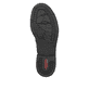 
Asphaltschwarze Rieker Damen Schnürstiefel 71222-01 mit Schnürung und Reißverschluss. Schuh Laufsohle