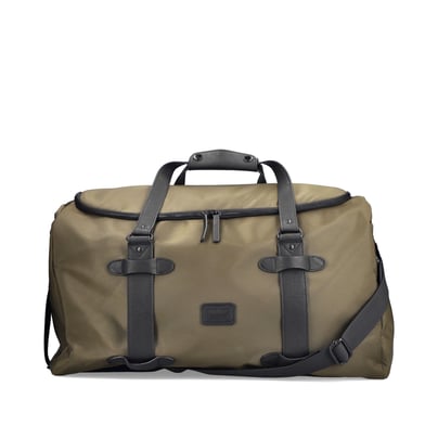 Rieker Reisetasche H5250-54 in Grün mit Reißverschluss und Tragegurten. Vorderseite.