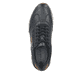 Blaue Rieker Herren Sneaker Low B0501-14 mit Reißverschluss sowie Extraweite I. Schuh von oben.