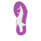 Rosa Rieker Sport Damen Sneaker Low W4101-30. Schuh Laufsohle.