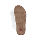 Beige Rieker Herren Pantoletten 21239-64 mit Komfortweite G sowie leichter Sohle. Schuh Laufsohle.