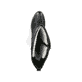 Ozeanblaue Rieker Damen Hochschaftstiefel 94791-14 mit einer robusten Profilsohle. Schuh Innenseite