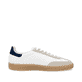 Weiße Rieker Herren Sneaker Low U2200-82 mit einer Schnürung. Schuh Innenseite.