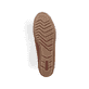 Braune Rieker Damen Loafer 43862-24 mit einer herausnehmbaren Einlegesohle. Schuh Laufsohle.