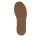 Weiße Rieker Damen Sneaker Low N5204-80 mit Reißverschluss sowie flexibler Sohle. Schuh Laufsohle.