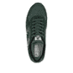 Grüne Rieker Herren Sneaker Low U0309-54 mit wasserabweisender Nano-Beschichtung. Schuh von oben.