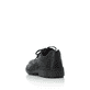 
Tiefschwarze Rieker Herren Schnürschuhe 05001-00 mit einer schockabsorbierenden Sohle. Schuh von hinten