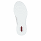Mocassins Rieker beiges femme L3259-60 avec éléments tressés Ã  la mode. Semelle extérieure de la chaussure.