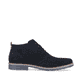 Marineblaue Rieker Herren Schnürschuhe 33206-14 mit Schnürung sowie einer Profilsohle. Schuh Innenseite