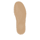 Weiße Rieker Damen Sneaker Low W2200-84 mit einer Schnürung. Schuh Laufsohle.