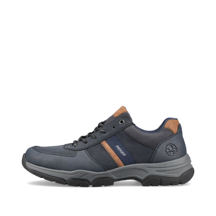 
Blaue Rieker Herren Schnürschuhe 11211-14 mit Schnürung sowie einer leichten Sohle. Schuh Außenseite
