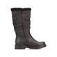 Braune Rieker Damen Hochschaftstiefel 73291-25 mit wasserabweisender TEX-Membran. Schuh Innenseite.