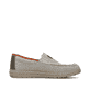 Beige Rieker Herren Slipper 08651-62 mit einem Gummizug sowie der Extraweite H. Schuh Innenseite.