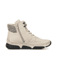 Erdbeerrote Rieker Damen Slipper 45951-33 mit einer schockabsorbierenden Sohle. Schuh Innenseite