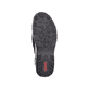 Blaue Rieker Damen Slipper L0575-14 mit einem Klettverschluss. Schuh Laufsohle.