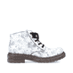 Tiefschwarze Rieker Damen Schnürstiefel 78203-00 mit Schnürung und Reißverschluss. Schuh Innenseite