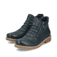 Fuchsbraune Rieker Damen Kurzstiefel 73551-24 mit einer robusten Profilsohle. Schuh Innenseite